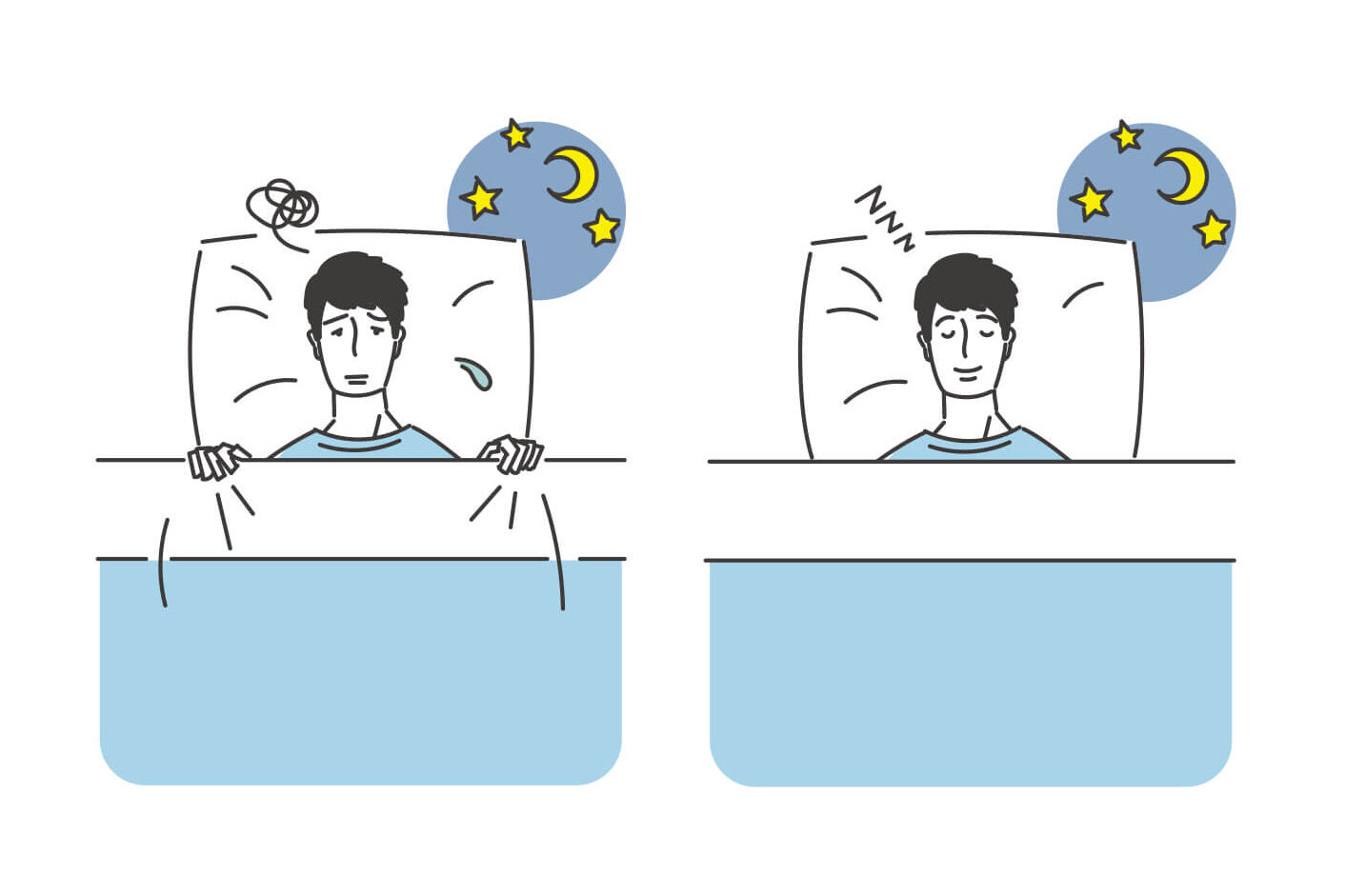 眠れない時におすすめの対処法！原因ややってはいけないNGな習慣についても紹介！
