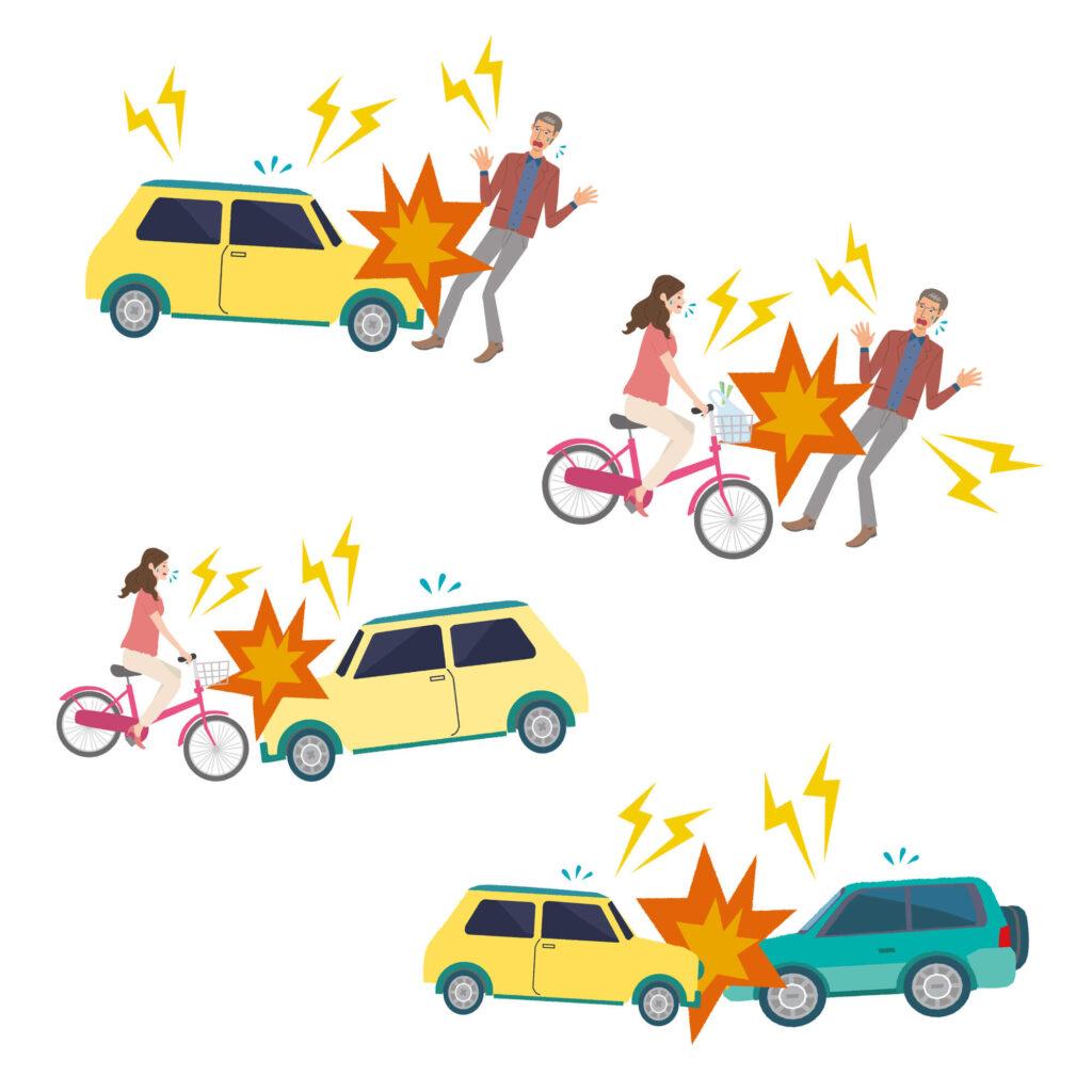１．自転車関連の交通事故はどれくらい起きている？