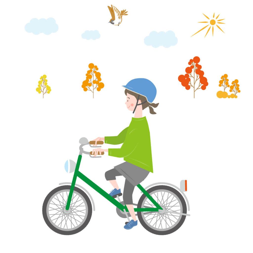 ２．自転車に乗る際にヘルメットをかぶるとどんなメリットがある？