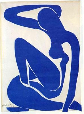 アンリ・マティス《 Blue Nude》(1952年) 