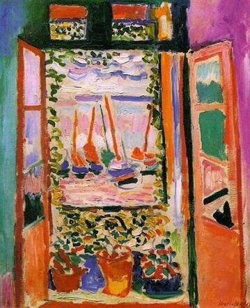アンリ・マティス《Open Window, Collioure》(1905年)