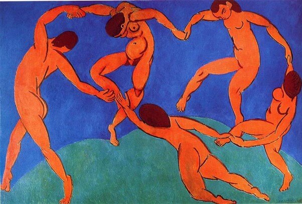 アンリ・マティス《ダンスⅡ》(1910年)