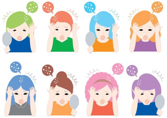 フケは湿疹によって引き起こされる可能性がありますか?