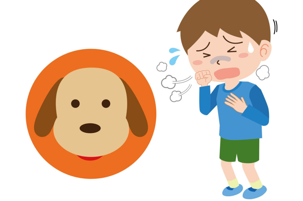 犬アレルギーにはどんな症状がある？