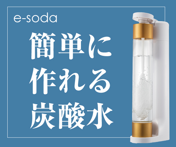 自宅で作る炭酸水【e-soda】(21-0129)