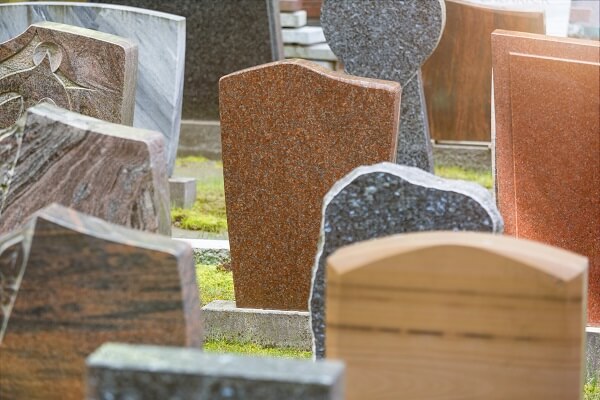 墓石に使われる石材は主に4種類