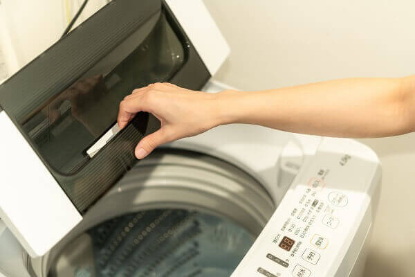清潔な洗濯機を保つための注意点