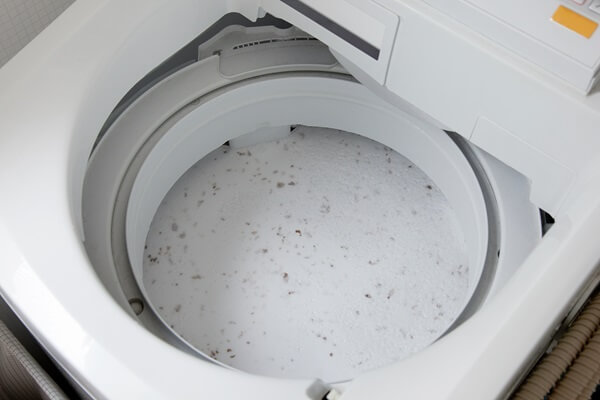 洗濯機からカビが出続ける理由は何？
