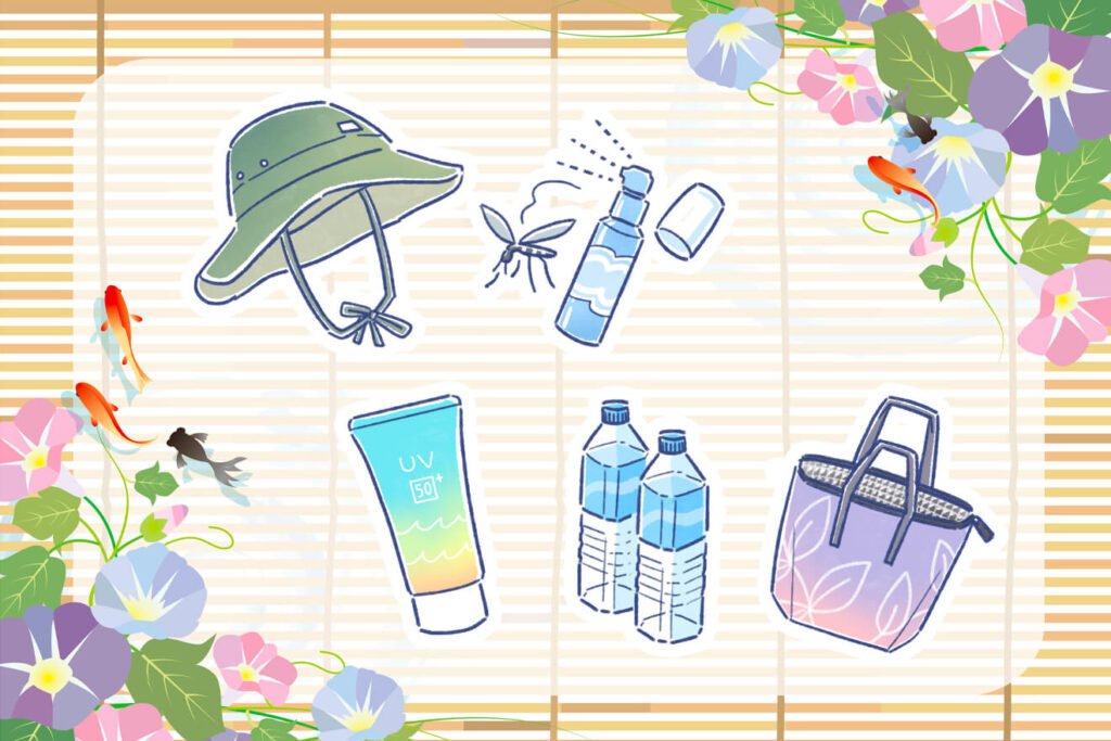 夏のピクニック持ち物リスト
