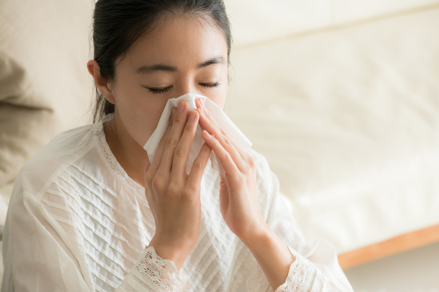 ヒリヒリさせない、上手な鼻のかみかた