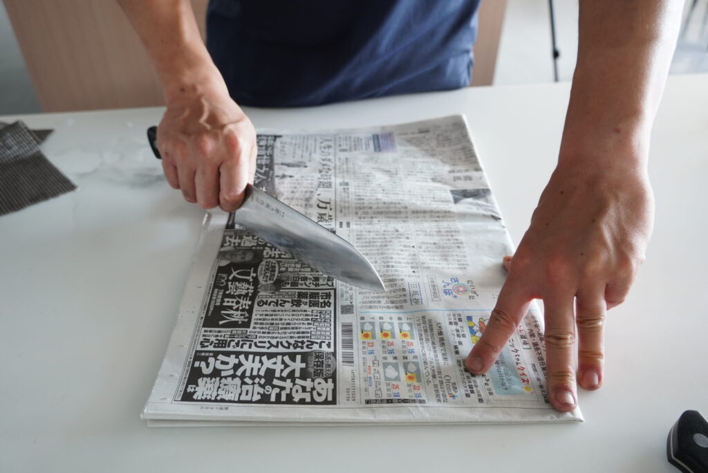 さっそく実践。研ぎ方の手順を解説