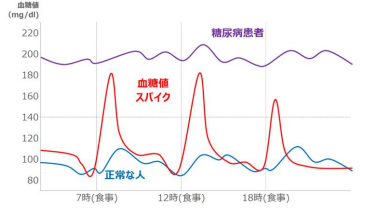 <血糖値スパイク>