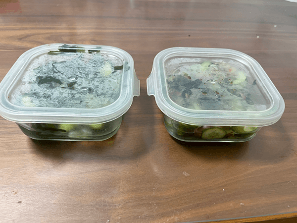 透明な収納ケースで中身を確認しやすくする