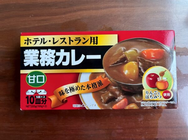 余ったカレーでカレーうどん