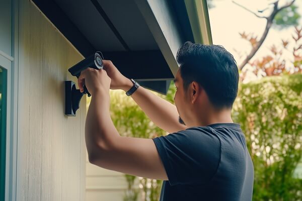防犯カメラを自分で設置!初心者向けDIY手順と戸建てでの取り付けの注意点