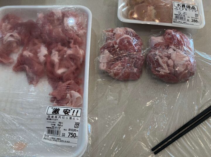 まとめ買いした食材の冷凍保存術