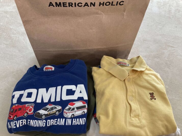 紙袋に詰めて送るだけ！不要な服が次のサイズの資金に