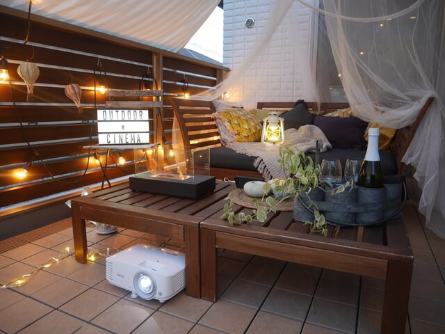 寒いからこそ、心地いい。冬のベランピングの特別な魅力