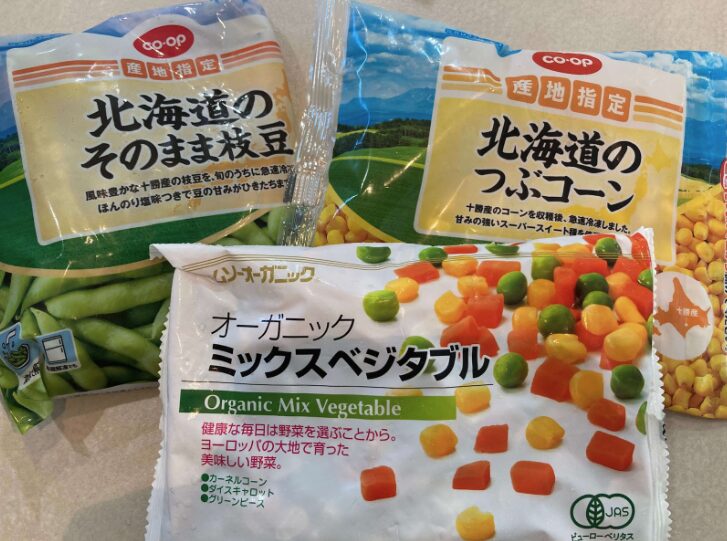 旬野菜と冷凍野菜を味方に！使い切れる量と保存の工夫